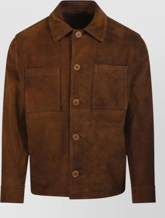 Salvatore Santoro shearling leather coat
