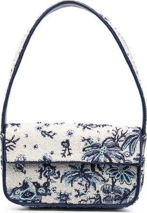 Staud Tommy Beaded Shoulder Bag