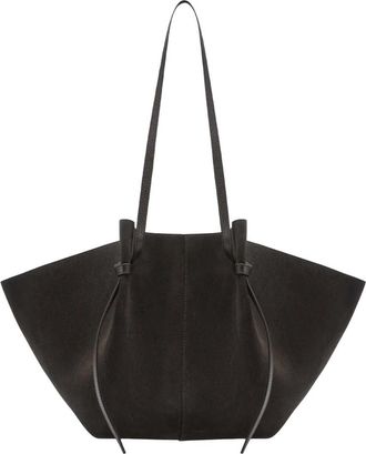 Yuzefi Large Mochi Tote - Dames - Shoppers - Bruin - ONE Size - Leer - Tassen