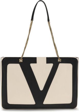 Valentino Garavani Beige Lamb Ovis Aries Aries Shoulder Womens Bag