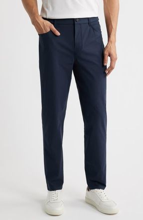 Zella Driver Slim Fit Five Pocket Pants in Navy Eclipse at Nordstrom, Size 30 X 30