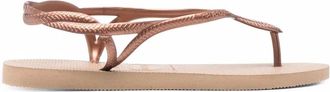 Havaianas Luna thong flat sandals - women - PVC/PVC/PVC - 41/42 - Pink