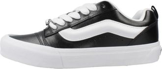 Vans Knu Skool Mtlr - Dames - Sneakers - Zwart - 38 1/2 EU - Leer - Schoenen