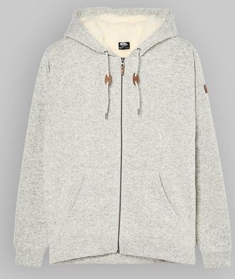 Quiksilver Keller Giacca sherpa grigio