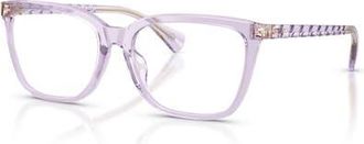 Ralph Lauren 54mm Butterfly optical glasses in Violet at Nordstrom