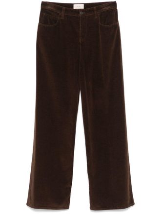 The Row Pantaloni Eglitta - Marrone