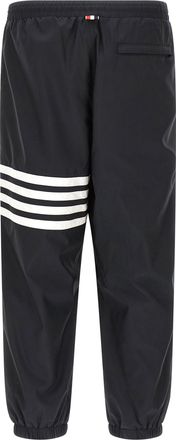 Thom Browne 4-Bar Striped Track Joggers - Black