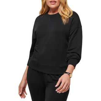 Travis Mathew Cloud Sweatshirt in Black at Nordstrom, Size Medium