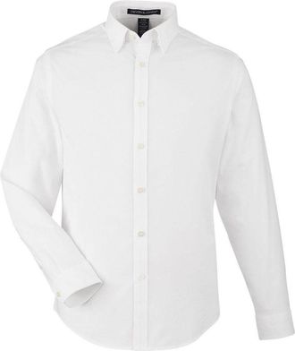 Devon & Jones CrownLux Performance Spencer Poplin Dress Shirt