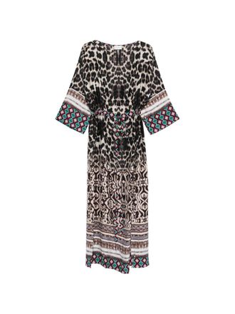 Pierre-Louis Mascia Pierre Louis Mascia Womens Printed Silk Dress