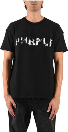 Purple Camiseta - Tops - Hombre - Negro - 2XL