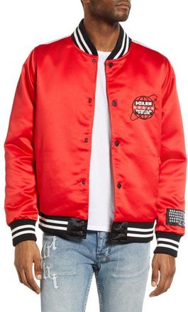 Ksubi Mens World Tour Jacket in Red at Nordstrom, Size X-Large