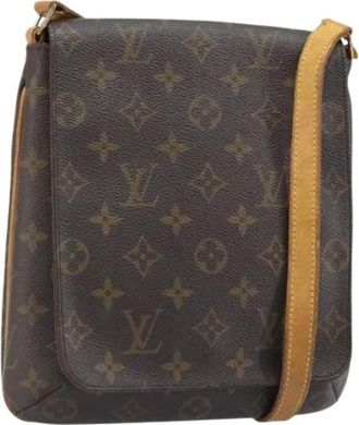 Louis Vuitton Pre-owned Cross Body Bags, female, Brown, Size: ONE SIZE Pre-owned Musette Salsa Shoulder Bag