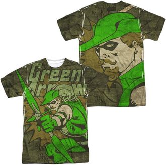 Gildan DC Comics Take Aim (Front/Back Print) Short Sleeve Adult Poly Crew Tee / T-Shirt