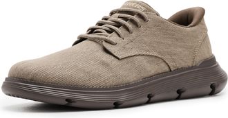 Skechers Mens Garza-Clive Sneaker, Sand, 10.5 UK