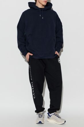 Canada Goose Sweatshirt With Logo Patch, Mens, Navy Blue