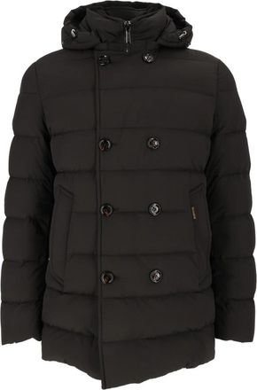 Moorer Florio-KN Jas - Heren - Winterjassen - Bruin - L - Leer - Jassen
