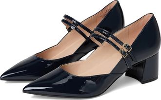 Bandolino Smith Womens Shoes Navy Patent : 5.5 M, Synthetic