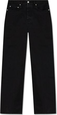 Jacquemus Logo Jeans - Heren - Regular Fit Jeans - Zwart - W29 - Katoen - Jeans