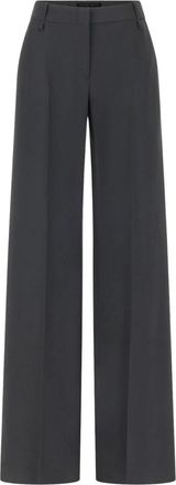 Ermanno Scervino Wijde broek - Dames - Wijde Broeken - Zwart - XS - Broeken