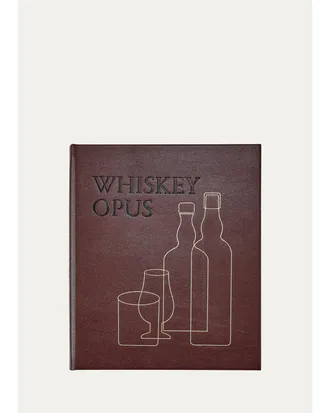 Graphic Image Whiskey Opus: The Definitive Guide to the Worlds Greatest Whiskey Distilleries Leather-Bound Book