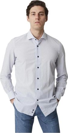 Mazzarelli Stijlvolle Shirt voor Mannen - Heren - Casual Overhemden - Veelkleurig - M - Overhemden