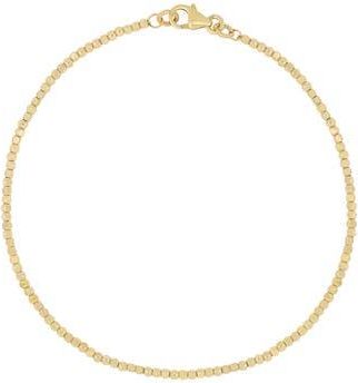 Bony Levy 14K Gold Beaded Bracelet in 14Ky at Nordstrom Rack, Size 7
