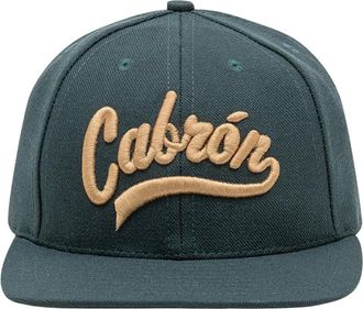 Willy Chavarria Accessoires, Heren, Groen, ONE Size, Polyester, Cabron Cap