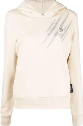 Plein Sport Felpa Scratch con cappuccio - Toni neutri