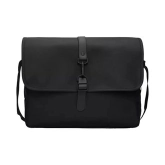 Rains Tassen, Heren, Zwart, ONE Size, Polyester, Klassieke Messenger Bag