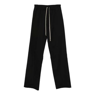 Rick Owens Wide Trousers, male, Black, Size: XL Dietrich Trousers