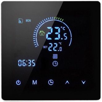 OEM Termostato Inteligente Wifi, Controlador De Temperatura Para Calefacci&oacute;n El&eacute;ctrica Por Suelo Radiante, Programable Semanalmente, Con Control Remoto Y 