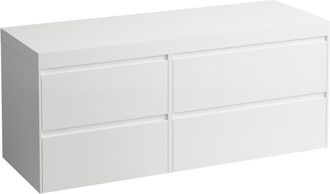 Laufen Lani Encimera De Lavabo Blanco Mate Incl. Mueble Bajo - Laufen