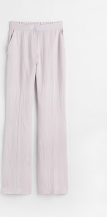 H&M Hose aus Lyocell-Mix - Purple
