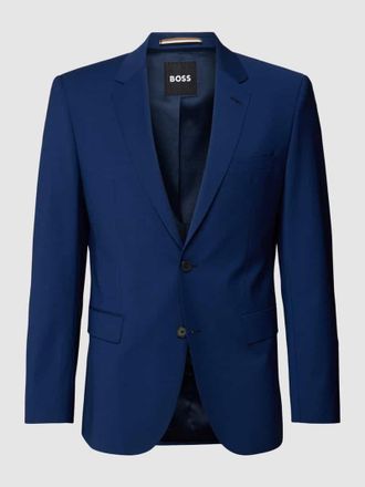 HUGO BOSS Sakko mit Reverskragen in Royal, Größe 46