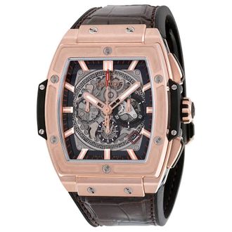 Hublot Spirit of Big Bang Automatic Skeleton Dial Mens Watch 601.OX.0183.LR
