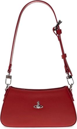 Vivienne Westwood Alexa Heart Crossbody - Dames - Tassen - Rood - Maat: ONE Size