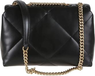 Tory Burch Tory Burch Hobo Bags - Black Kira Diamond Quilt Convertible Soft Leather - Gr. unisize - in Schwarz - für Damen