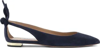 Aquazzura Bellet Flats Bow Tie Ballet