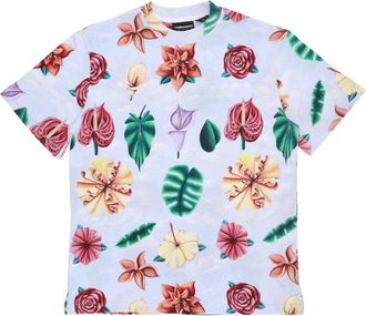 The Hundreds Tropic Tee - Heren - T-shirts - Veelkleurig - L - Katoen - Tops