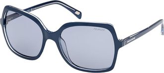 Skechers SE6293 Polarized 90D Womens Sunglasses Blue Size 59