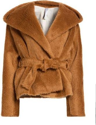 Hev&ograve; COATS & JACKETS - Shearling & Teddy on YOOX.COM