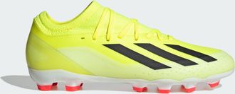 adidas adidas Performance Mens X Crazyfast League Multi-Ground Boots - Yellow - Size UK 12