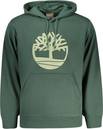 Timberland Northwood Tree Logo Hoodie - Heren - Hoodies - Groen - 3XL - Katoen - Hoodies & sweatvesten
