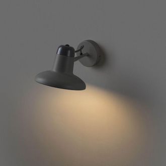 Faro Barcelona Snap Aplique De Pared Gris Oscuro 57403