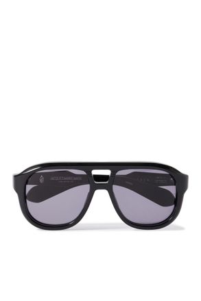 Jacques Marie Mage Jasper Aviator-Style Acetate Sunglasses