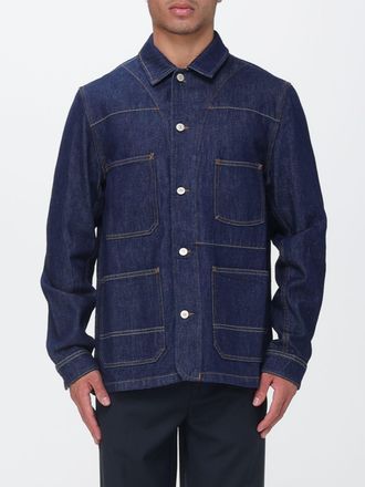 Paul Smith Overshirt in denim di cotone riciclato