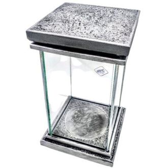 OEM Resina Square Max - Antiguo / Piedra Sint&eacute;tica / Plata / 1 Pieza