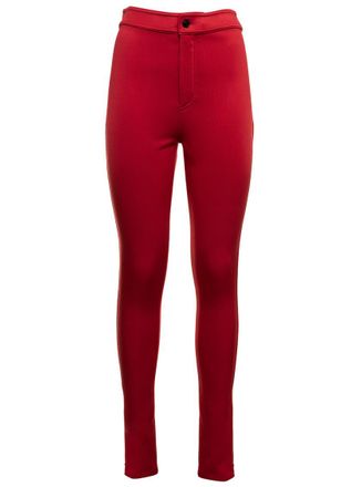 Saint Laurent Red Slim Fit Red Pant