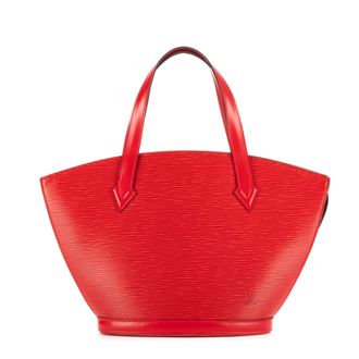 Louis Vuitton Pre-owned Womens St-Jacques Shopping PM Shoulder Bag - Red - One Size